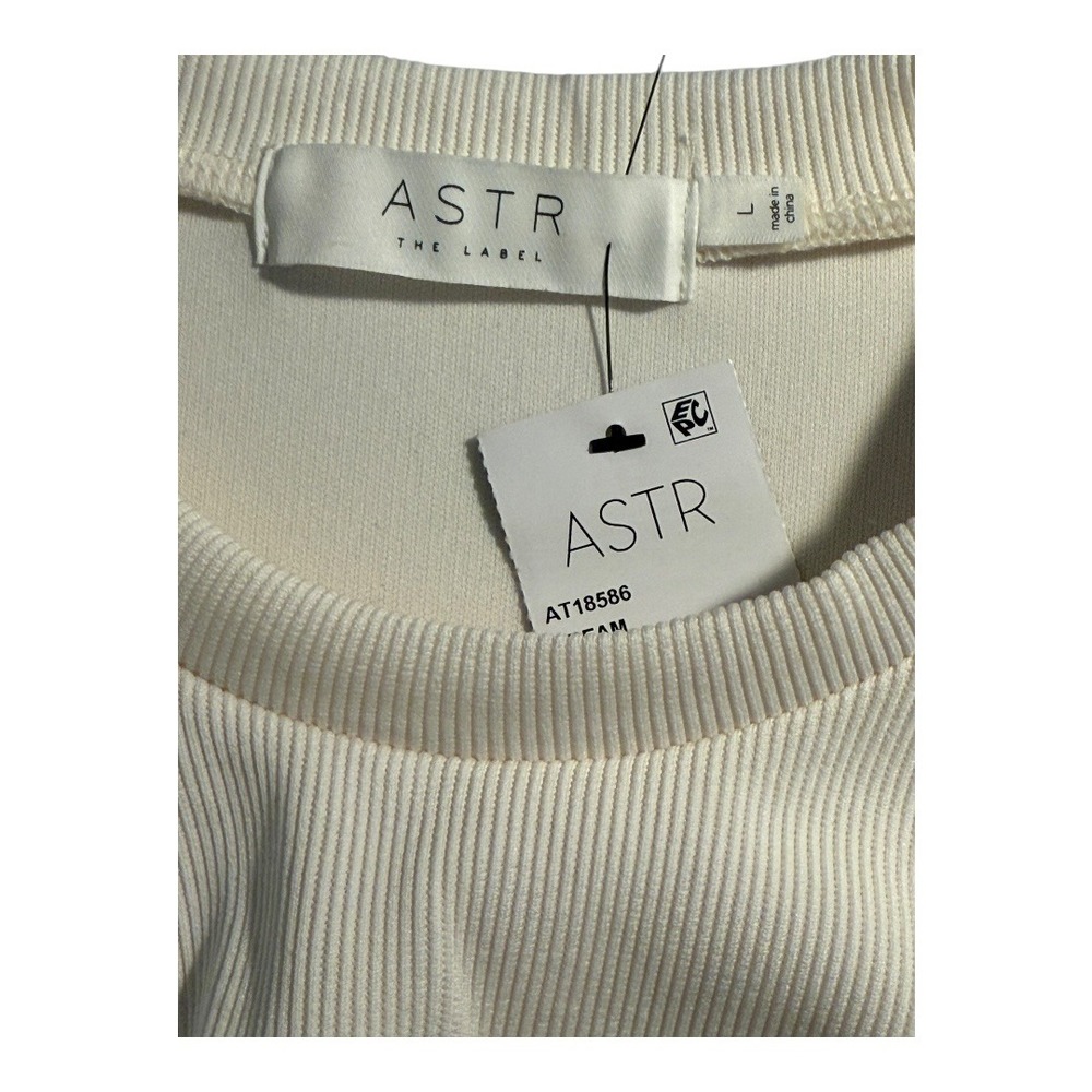 Astr White Textured Blouse - Picture 5 of 8